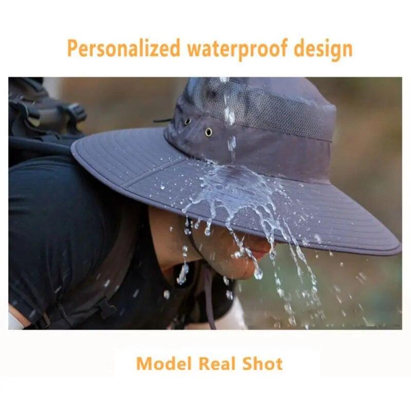 Мужские шляпы от солнца с супер широкими полями, шляпа от солнца для рыбалки на открытом воздухе, для путешествий, путешествий, женская кепка-ведро для сафари, шляпа для садоводства и лужайки