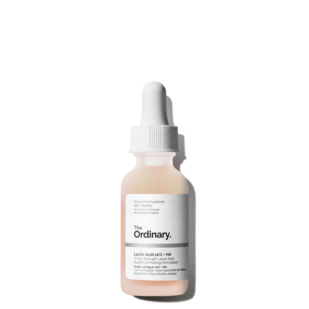 THE ORDINARY Сыворотка для лица с LA 10% + гиалуроновой кислотой 30 мл - Высокая концентрация AHA, осветляющая, отшелушивающая, увлажняющая для сухой, тусклой кожи, Оригинальная