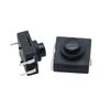 10Pcs 12X12Mm Flashlight Button Switch 3 Legged Vertical Straight Insertion Two On And One Off Black Button Switch