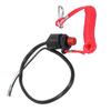 Universal Boat Outboard Engine Motor Kill Stop Switch With Safety Tether Lanyard Kit