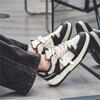 Резиновая подошва Обычная кожаная Обувь для тенниса Для мужчин Плетеная Зеленый Мужские кроссовки Лоферы Спортивные тренировки Теннис Из-за разных