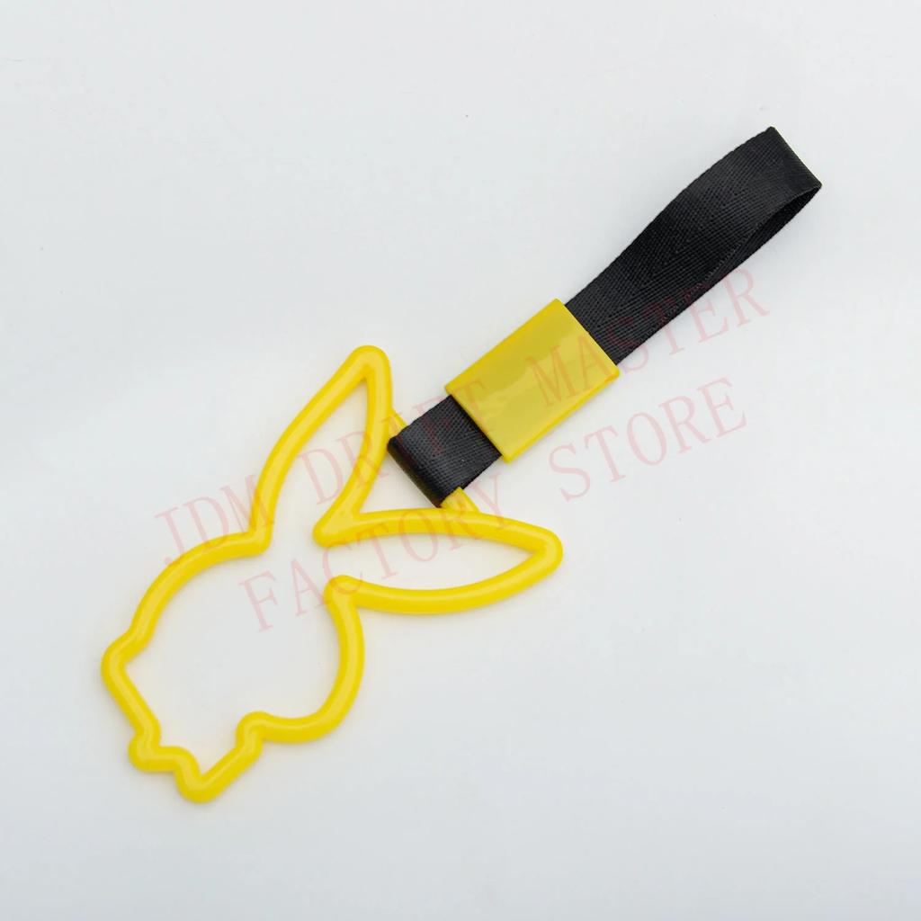 JDM Rabbit Racing Кольцо Цурикава Ручка для Поезда Автобуса Универсальная Дрифт Аниме Авто Модифицированная Ручка Нейлоновый Ремешок Для Авто Предупреждение