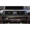For BMW 5 Series 2011-2017 ABS Carbon Fiber Middle Console Air Outlet Vent Cover