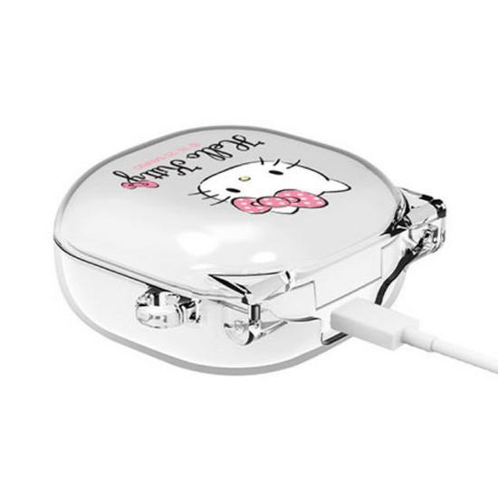 Sanrio Hello Kitty Galaxy Buds Live/Buds Pro/Buds 2/Buds 2 Pro Clear Hard Case, a Popular Character In Korea