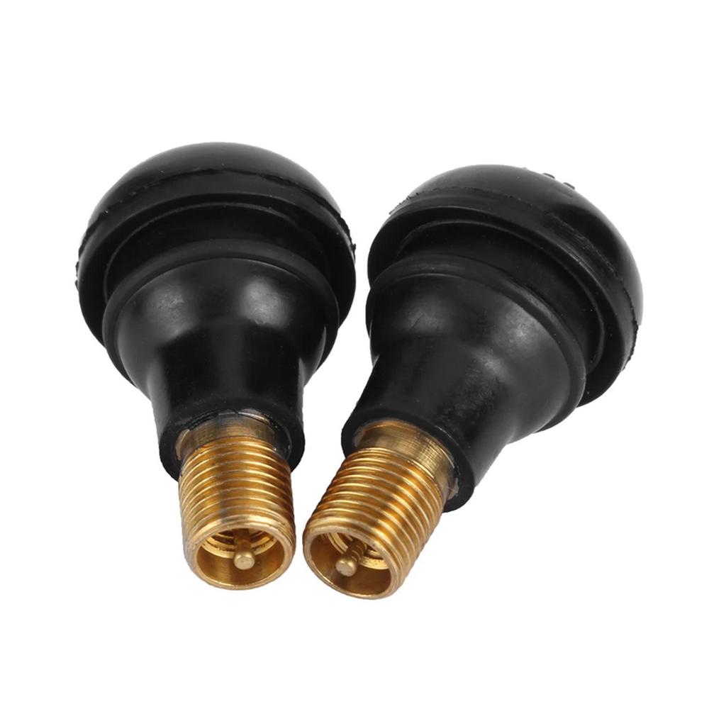 25Pcs TR412 Tubeless Tire Valve Stems Stubby For ATV Car Motorcycle Replacement