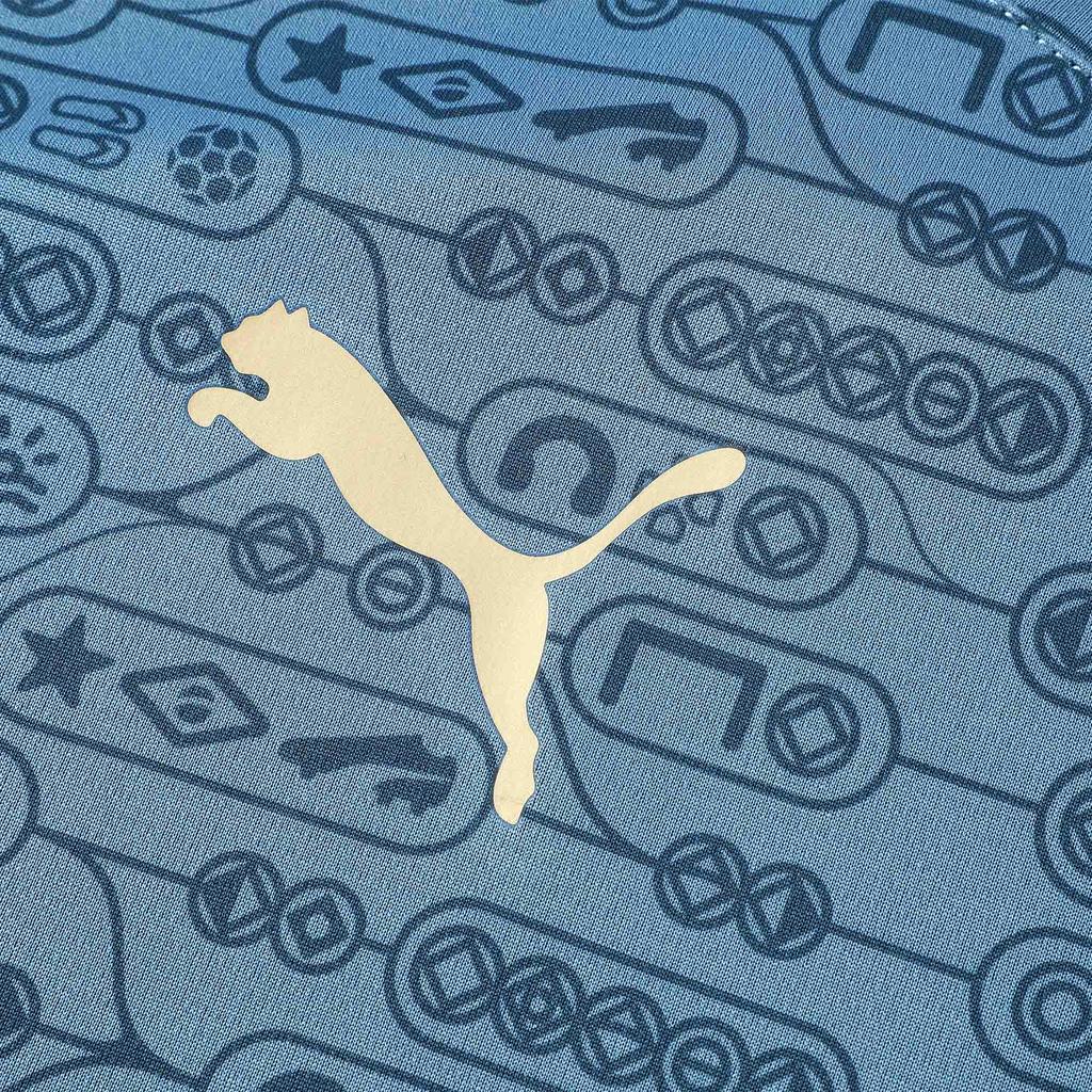 Puma Мужская футболка NEYMAR JR Голубой горизонт/Желтый Бейли 659863-10