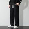 Men’s Fashion Sweatpants Solid Color Drawstring Trousers Casual Sport Pants Loose Joggers Pants for Men