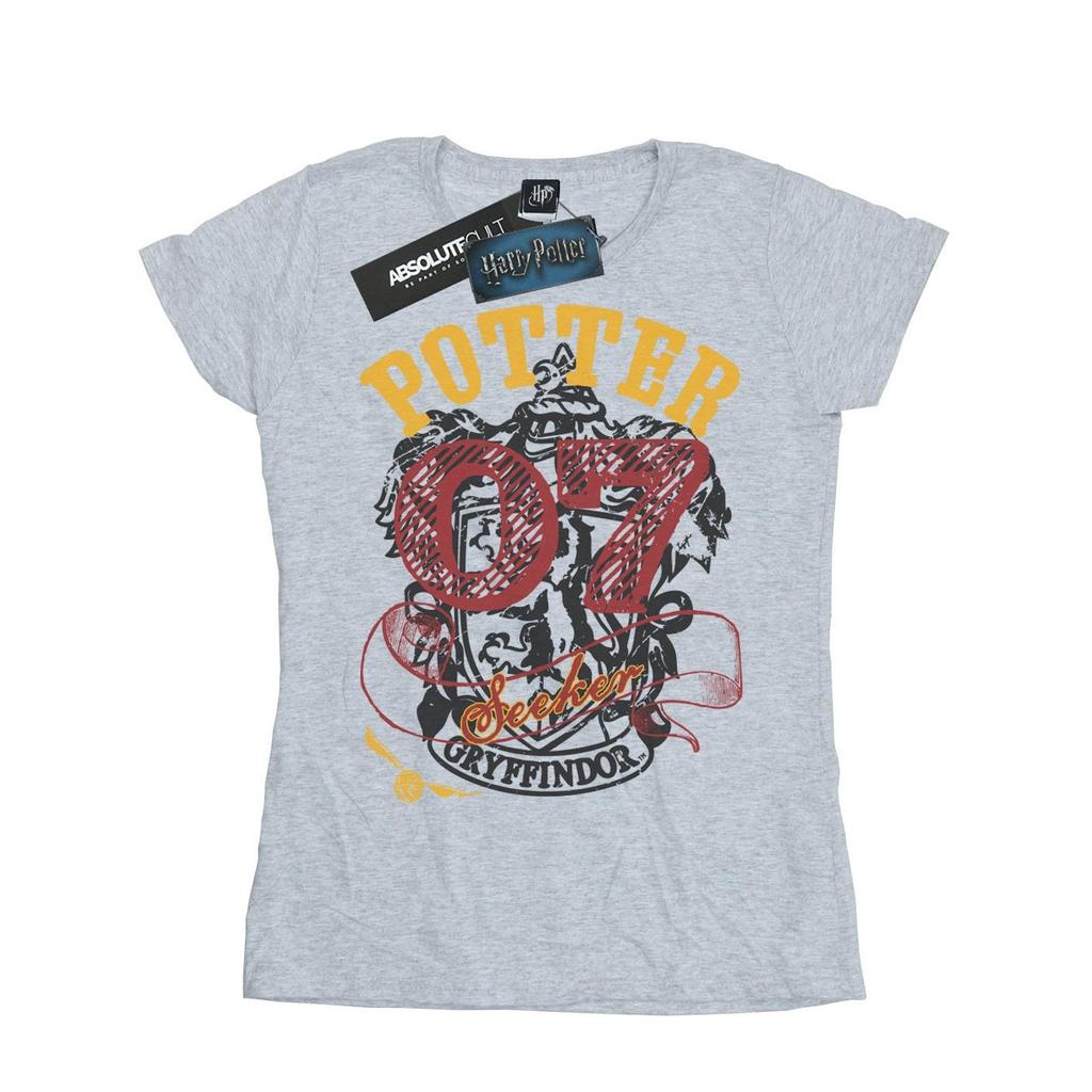 Harry Potter Womens/Ladies Gryffindor Seeker Cotton T-Shirt