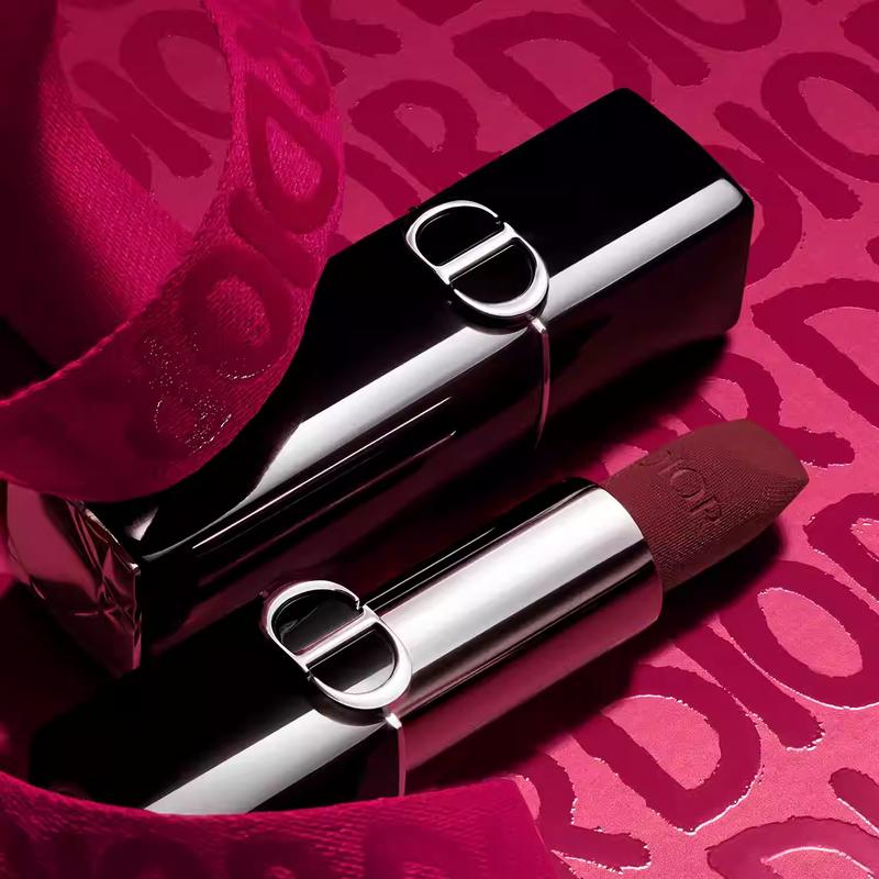 Dior Набор из двух помад: Сине-золотая помада #720 3,5 г + Блеск для увеличения губ #018 6 мл