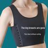 Small Supportive Shaping Bra for Large Breasts - Seamless, Slimming, Sleek Design for Students' Sports.
