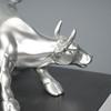 Light Luxury Wall Street Bull Statue Feng Shui Stock Market Mascot Sculpture  Children