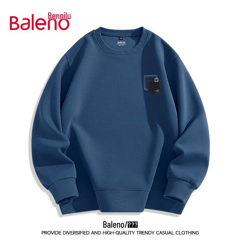 Baleno Men's High-Street Printed Crew Neck Sweatshirt