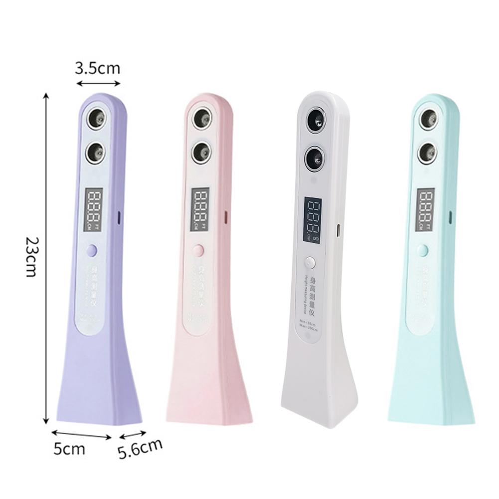 Ultrasonic Height Measurement Meter High Accuracy Height Measuring Stadiometer Portable Height Measuring Device for Children
