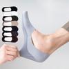 Spring and Summer Ice Silk Boat Socks Men's Silicone Anti-heel Drop Invisible Socks Men's Thin Towel Bottom Sweat Absorption Socks