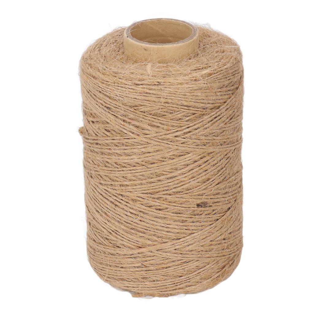 Jute Twine 300M Length 1mm Diameter 1 Strand Jute String Rope DIY Handcraft Accessory Home Decoration