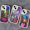 Горячий новый чехол для телефона DandadanS для iPhone 16 15 14 13 12 11 Pro Max Plus Кожаный чехол