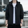 Новая осенняя мужская куртка для молодых мужчин, быстросохнущая мужская куртка больших размеров, модная, удобная, модная, с капюшоном