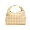 Клетчатая портативная маленькая сумка женская новая модная сумка-облако летняя женская сумка через плечо