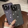 Безрамный гальванический противоударный чехол для телефона для iPhone 12 13 14 15 Pro Max 14 15 Plus 13 Pro, защита объектива, прозрачный корпус, твердый чехол без границ