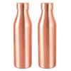 Copper Charge 1000 Water Bottle, Set of 2, 930 Ml Each, Copper | 100% Leak Proof | Office | Gym Bottle | Yoga