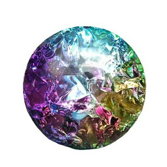 Красочные ледяные цветочные стеклянные украшения: Фантастические ледяные шарики-трещины для украшения и подарков