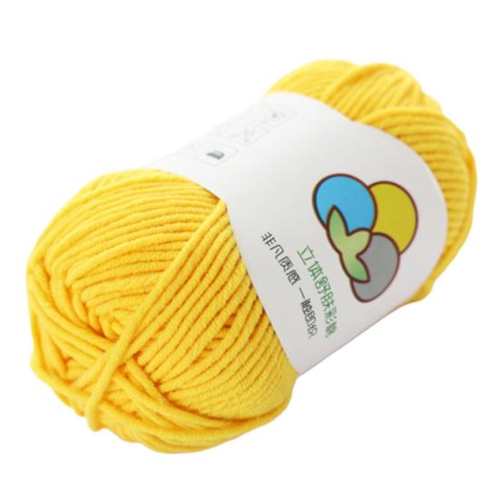 Мягкая толстая пряжа для вязания крючком Puntos, хлопчатобумажная нить, швейная машина DIY, линия плетения