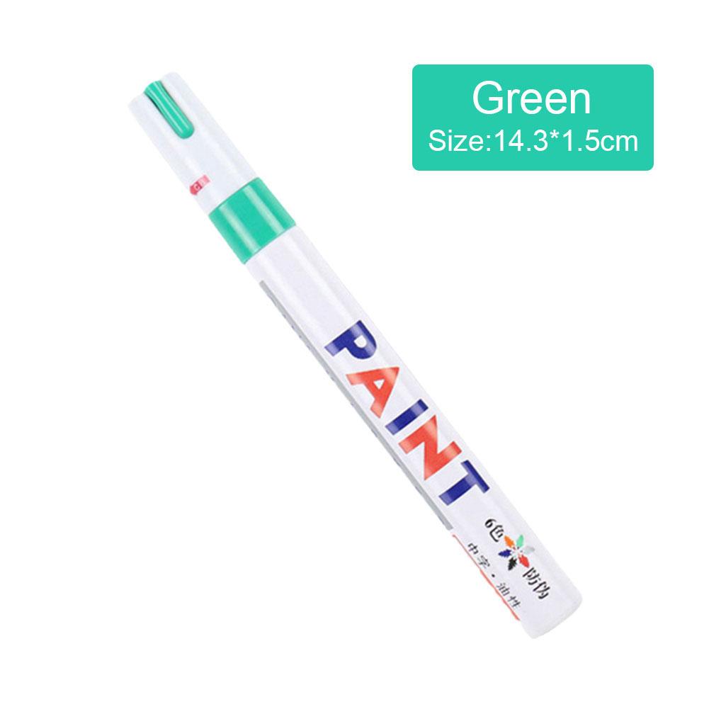 3 шт. Белая ручка-маркер для краски, водостойкая ручка для автомобильных шин на масляной основе, набор быстросохнущих и постоянных