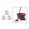 3 шт. сменная педаль для швабры Spin Mop, прочные аксессуары для дома