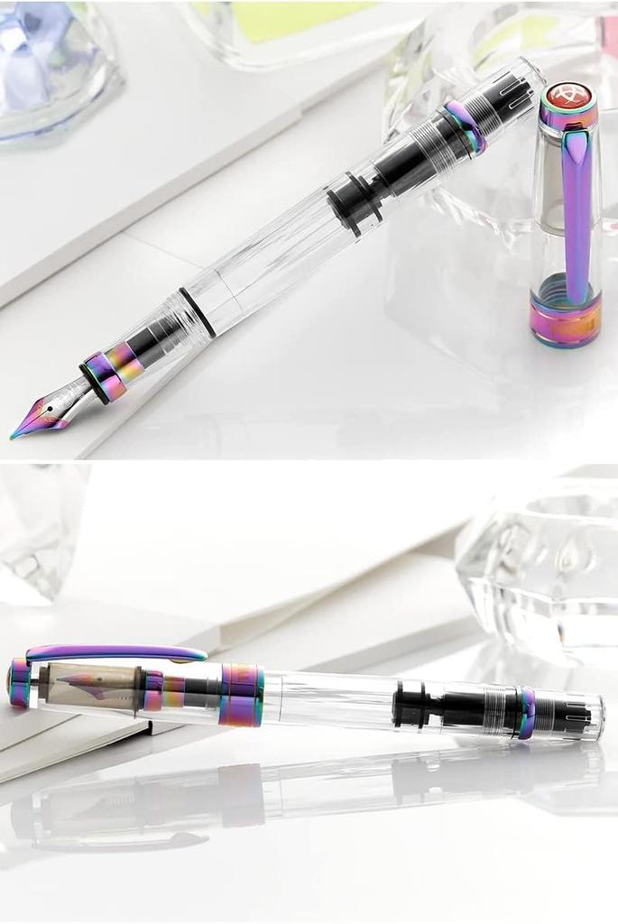 TWSBI Diamond 580 Fountain Pen with Iris TW100765 Inlet, 1.1mm,