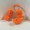 Yousheng 2 шт. Костюм Мускулистая Лапа Кошки Кошачья Шея Лапа с Мышцами 3D Печатный Супергерой Косплей Питомец Разыгрывающий Игрушка Смешной Аксессуар для Фото Кошки
