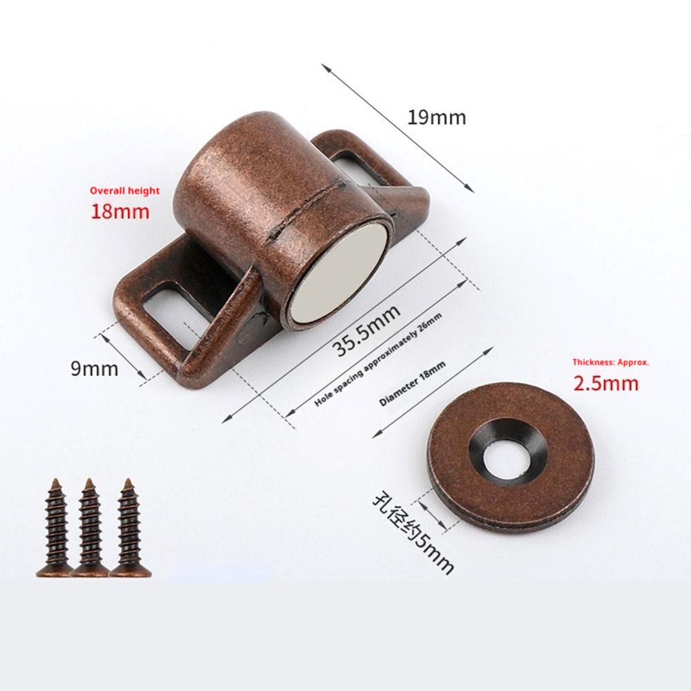 Magnet Cabinet Door Catches Ultra Thin Cupboard Closer Door Stopper Home Furniture Hardware Accessories
