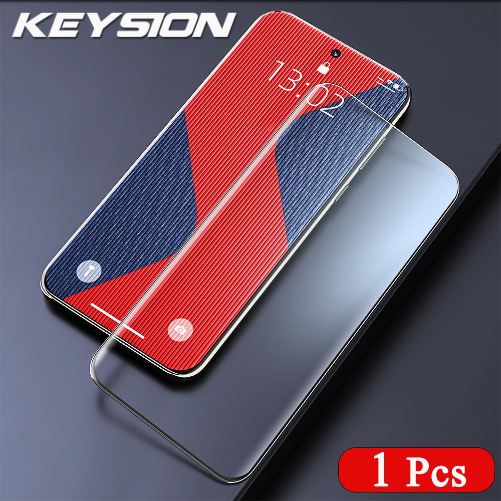 KEYSION Закаленное стекло Full Cover для Xiaomi POCO M8 Pro 5G HD Прозрачная защитная пленка для экрана для POCO F8 Pro F8 Ultra