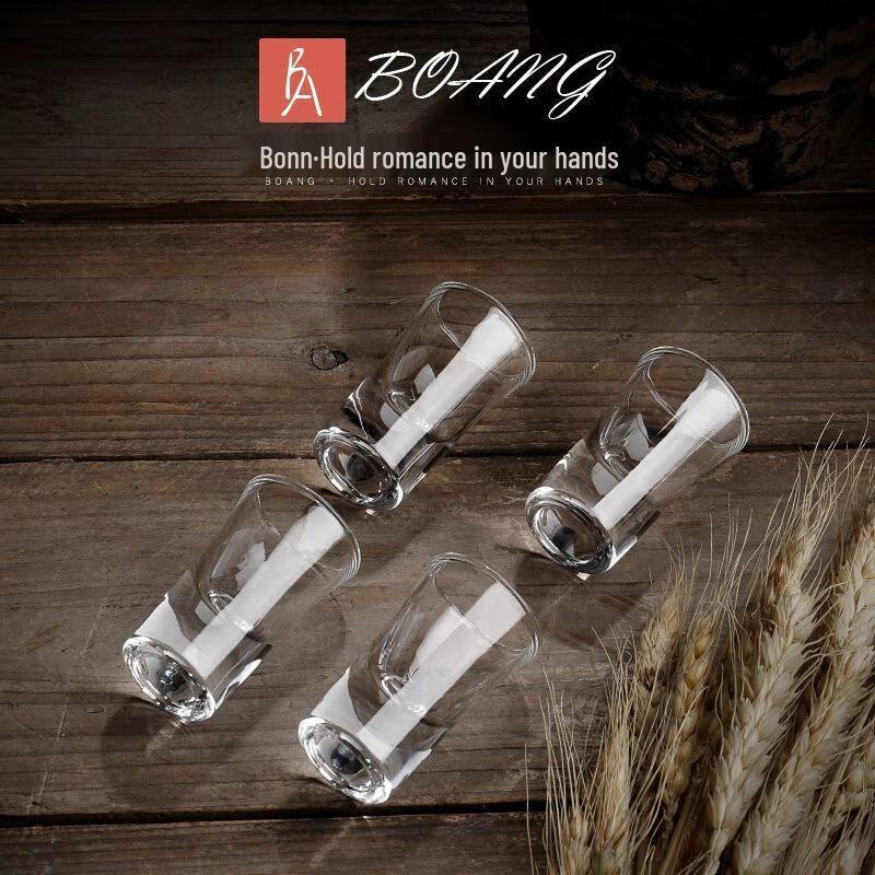 Chinese Crystal Glass Baijiu Drinkware Set