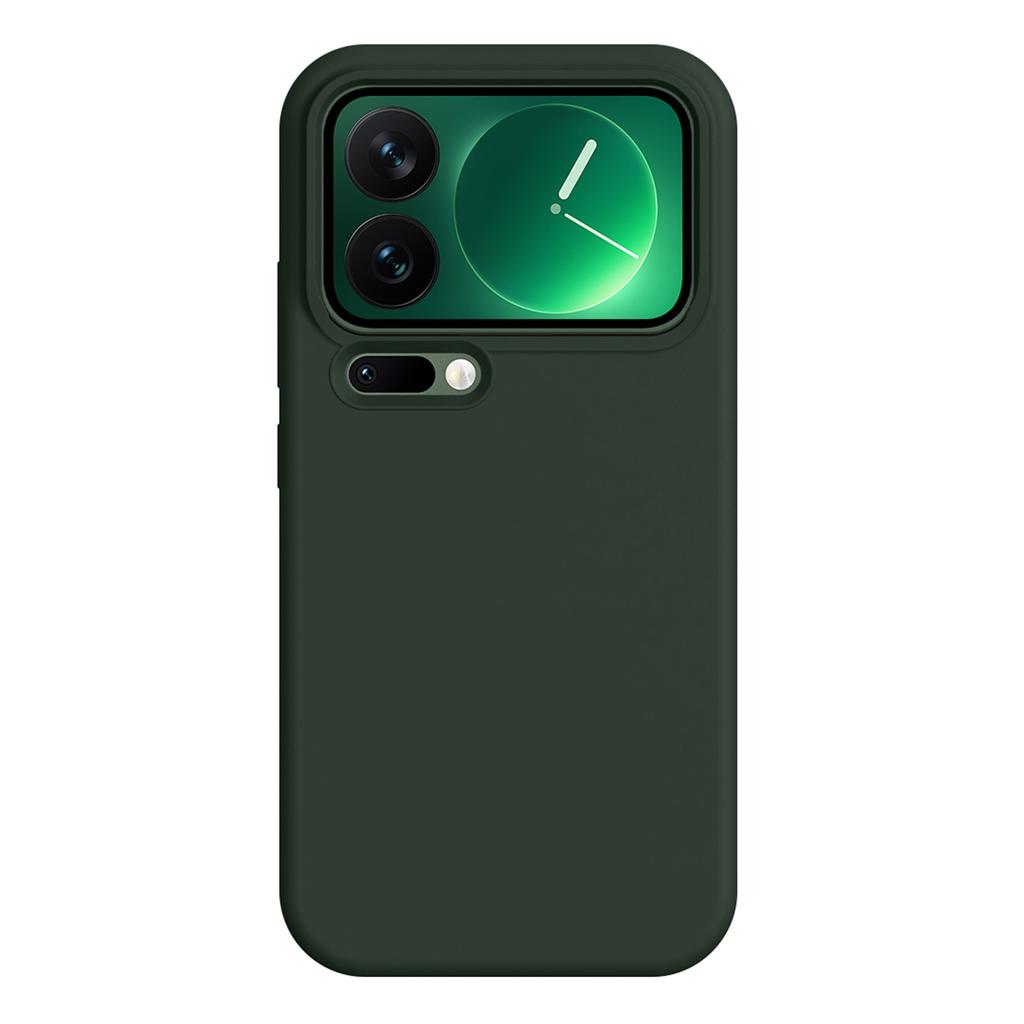 Для Xiaomi 17 Pro Магнитный чехол Мягкий на ощупь Жидкий силикон + Поликарбонат Чехол для телефона