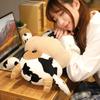 Cute Cattle Plush Toys Kawaii Simulation Milk Cow Plush Doll Stuffed Soft Pillow for Children Kids Birthday Gifts