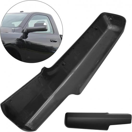 Trailer Tow Mirror Cover Cap Front Arm Right Passenger Side Replacement For Dodge RAM 2014-, 1500 2500 3500 Replace For #68263392AA