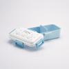 Skater Bento Single Made in with Dishwasher and Microwave Sanrio Cinnamoroll Watercolor Cosmetics Box, 530ml, Tier, Japan, Leak-Resistant 4-Point