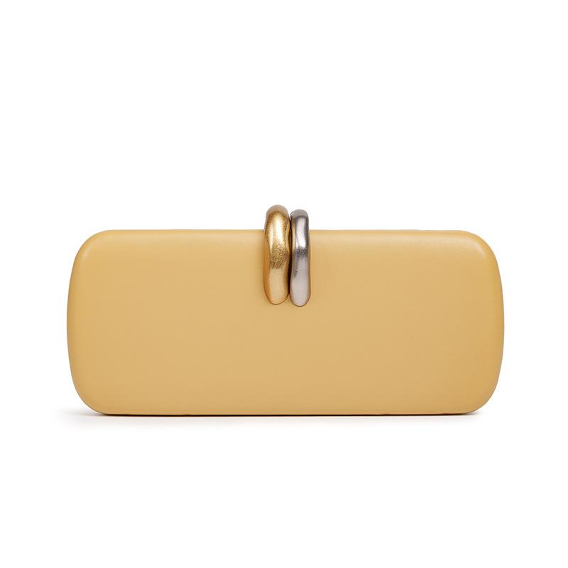Elegant Box Clutch Ladies Evening Bags for Women Clip Bag Designer Handbags and Purses Shoulder Crossbody Bag Wedding Purses