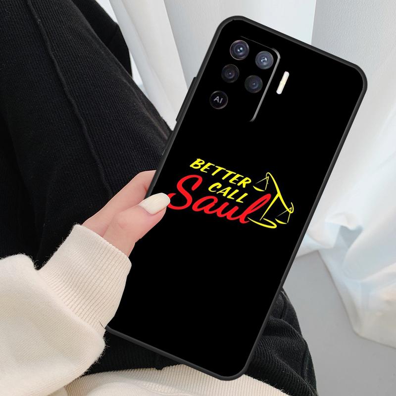 Чехол Better Call Saul для Oppo A40 A60 A80 A5 Pro A15 A16 A17 A57 A77 A94 A74 A54 A76 A96 A18 A38 A58 A78 A98
