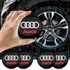Для A3Для AUDI Q7 A8L Q8 S4 S5 S6 S7 R8 RS6 Q2L TT A3 A5 A4L A4 Авто Стайлинг 56 мм Колпачок Центральной Ступицы Колеса Автомобиля Эмблема Наклейка Стикер на Колесо