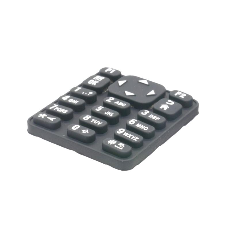 Black Plastic Rubber Keypad For XPR7550e XPR7580e DGP8550e DP4800E DP4801E Two Way Radio Accessories Construction Sites