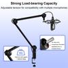 Microphone Stand Desktop Universal Folding Cantilever Bracket Live Singing Microphone Bracket