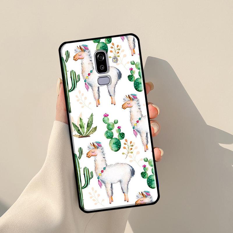 Чехол Lama Llama Alpacas для Samsung Galaxy J3 J5 J7 2017 A3 A5 J1 2016 J4 J6 Plus A6 A7 A8 A9 J8 2018 Coque