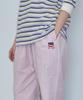 RONRON Point Embroidered Banding Pants Soft Pink