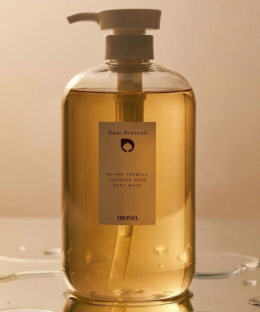 Dear Broccoli Body Wash Lavender Musk 1000ml