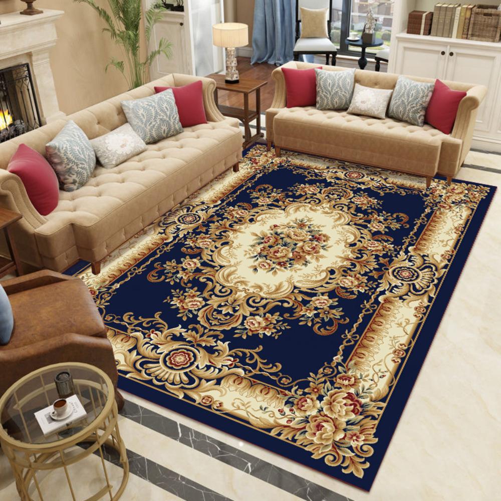 Европейский ковер большой площади для гостиной, напольный коврик для декора комнаты, ковер для спальни, украшение дома, большой размер, ковер для чайного столика