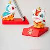 Year of The Horse Lion Dance Ornaments Lion Dance Mobile Phone Stand  Spring Festival