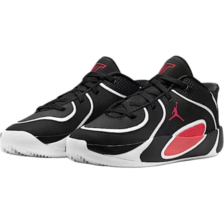 Jordan Детские баскетбольные кроссовки Tatum 4 Low top Черные Для детей от 3 до 7 лет HQ4610-001