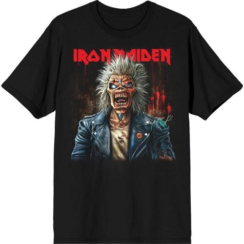 Iron Maiden Унисекс для взрослых (оценка). Футболка Eddie Scream 1975