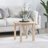VidaXL Coffee Table Ø 55x45 Cm Solid Pine Wood 822327